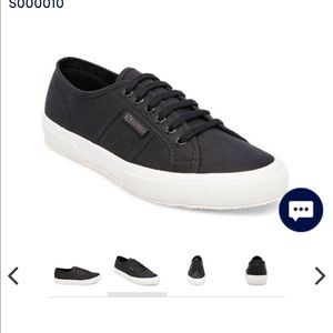 Superga Cotu black and white sneaker